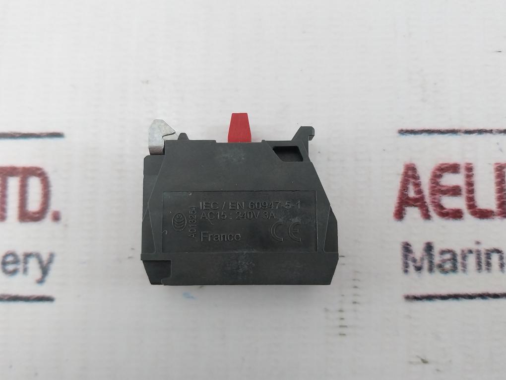 Lot of 5X Telemecanique ZBE-102 Single Contact Block W/ Screw Clamp Terminal
