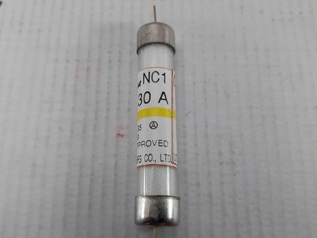 Lot Of 5X Utsunomiya Electric Nc1 Cello-lite Fuse Ac 500V Dc 250V 30A