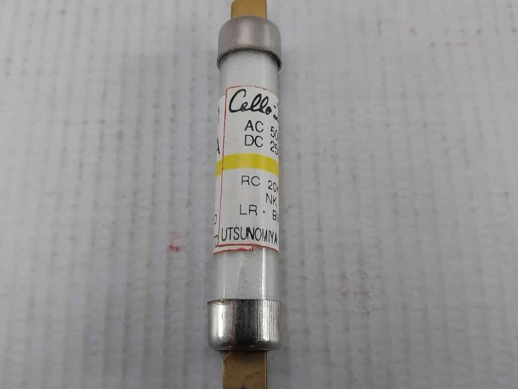 Lot Of 5X Utsunomiya Electric Nc1 Cello-lite Fuse Ac 500V Dc 250V 30A