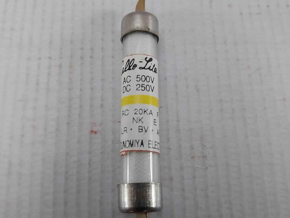 Lot Of 5X Utsunomiya Electric Nc1 Cello-lite Fuse Ac 500V Dc 250V 30A