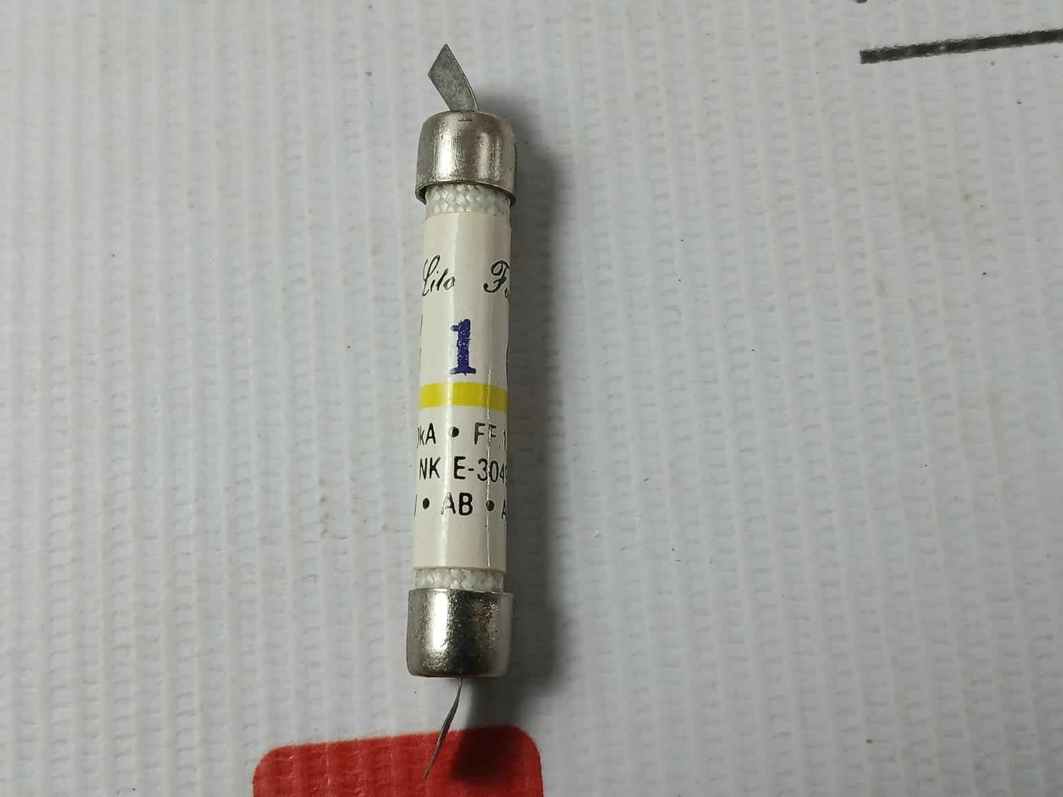 Lot Of 5X Utsunomiya Electric Nc1 Fuse Ac-500V Dc-250V 10A