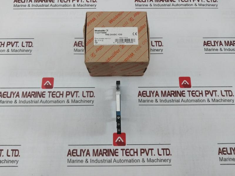 Lot of 5X WEIDMULLER TRS 24VDC 1CO Solid State Relay 6A/250V/AC1 60C 24V