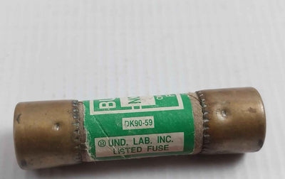 Lot Of 5x Bussmann Non-20 One-time Fuse 250v Dk90-59