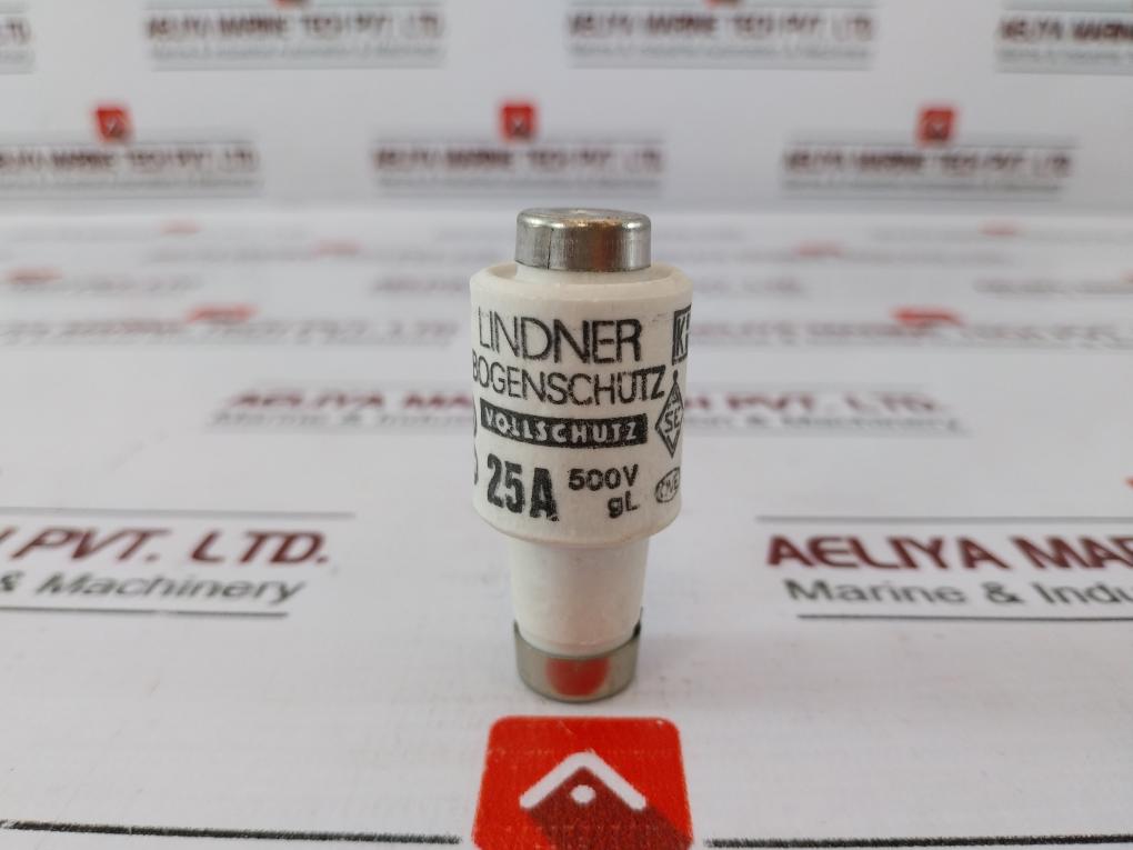 Lot of 5X Lindner Full Protection Fuse 25A 500V