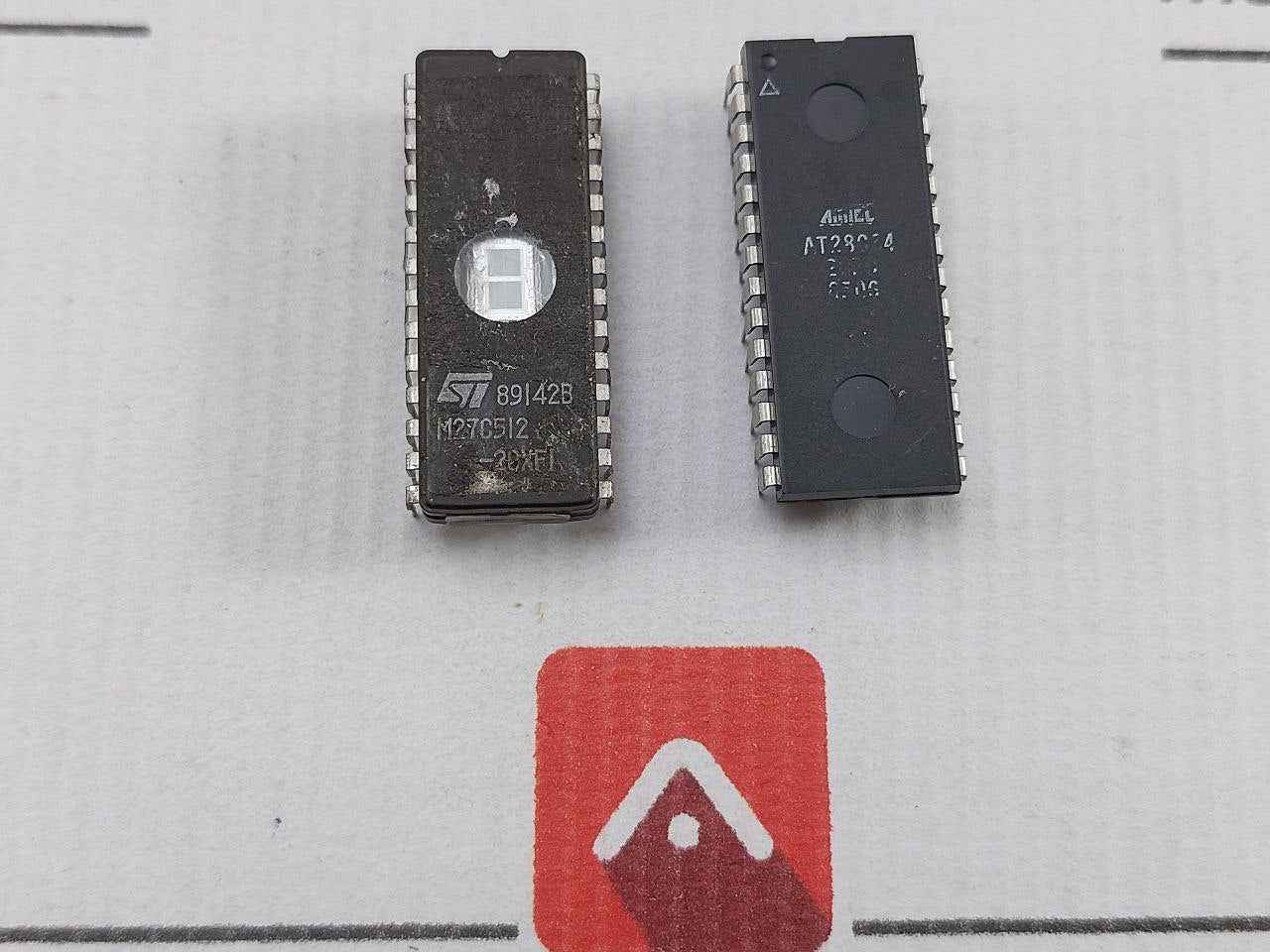 Lot Of 6X Atmel At28C64 Parallel Eeprom-erasable Programmable Read-only Memory