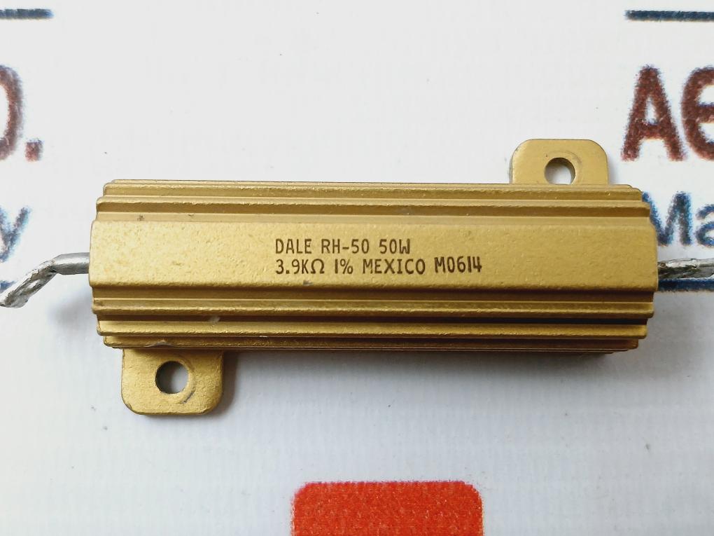Lot of 6X Dale RH-50 50W Wire-Wound Resistor