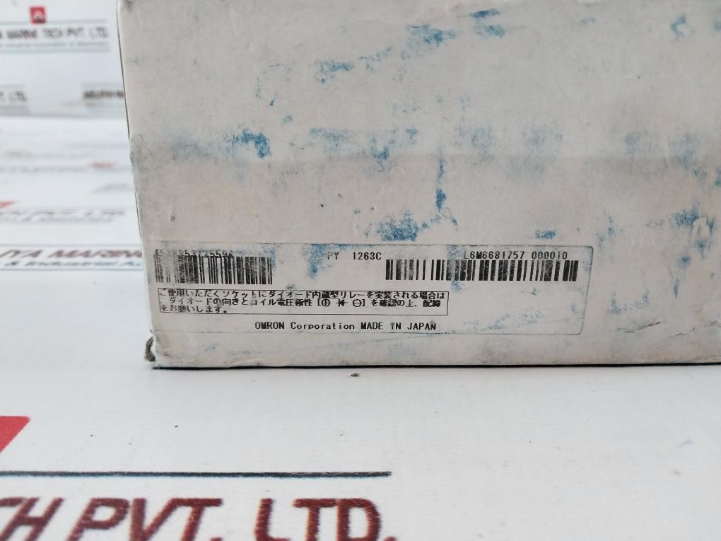 Lot of 6X OMRON PYF11A Relay Socket 250V 5A 2-M4X10