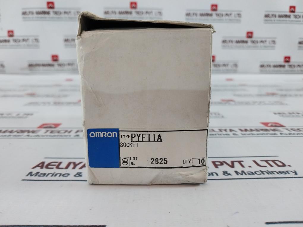 Lot of 6X OMRON PYF11A Relay Socket 250V 5A 2-M4X10