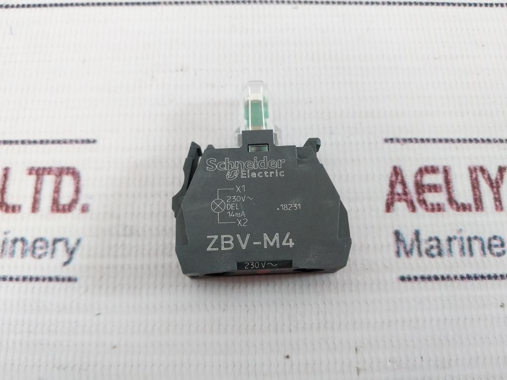 Lot Of 6X Schneider Electric ZBV-M4 Light Block 230V-240V~