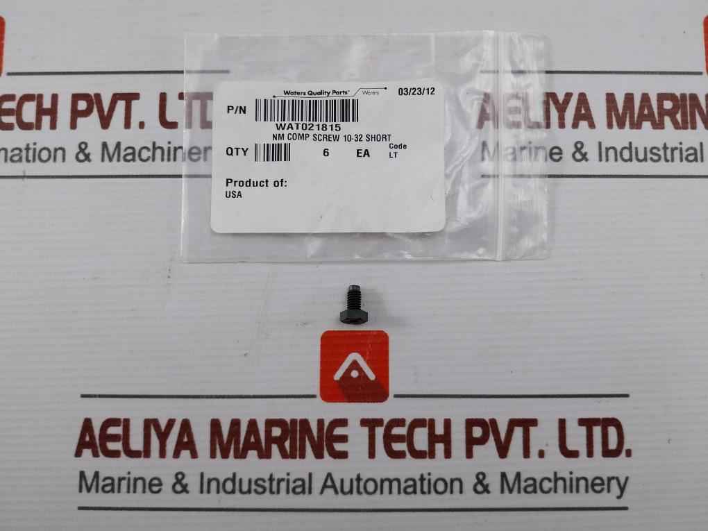 Lot Of 6X Waters New Compression Screw Wat021815