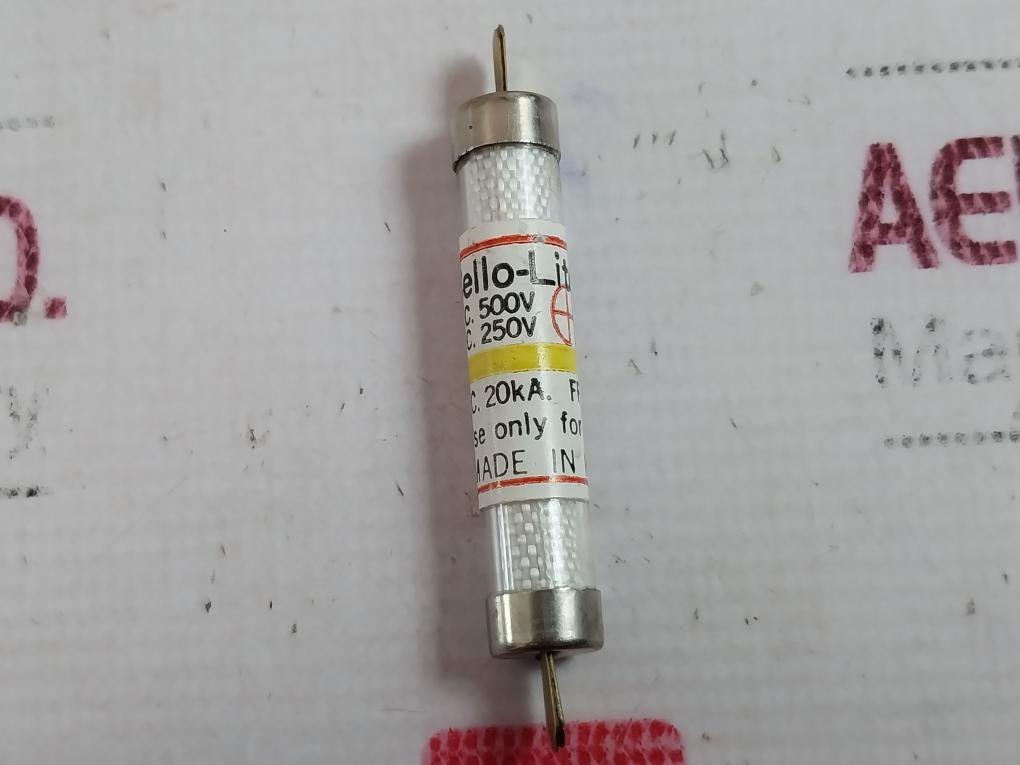Lot of 6X Cello-lite Fuse RC.20KA.FF.24 AC 500V DC 250V 1A