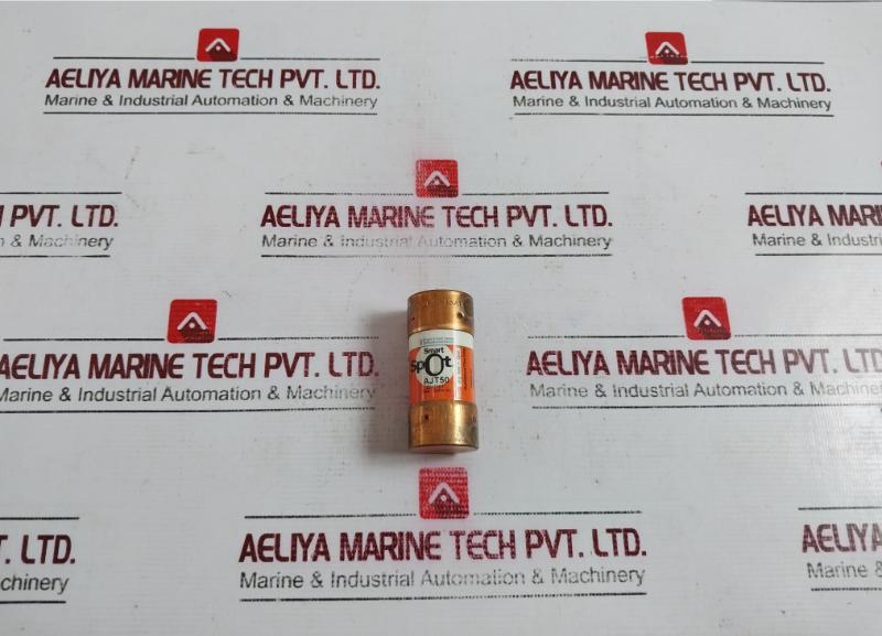Lot of 6X FERRAZ SHAWMUT AJT50 Fuse 600V 50A FS-AJT 50