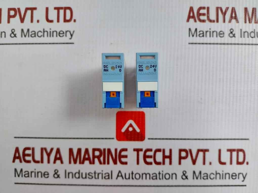 Lot Of 7X C12-a21Fx Releco Power Relay 24V Dc
