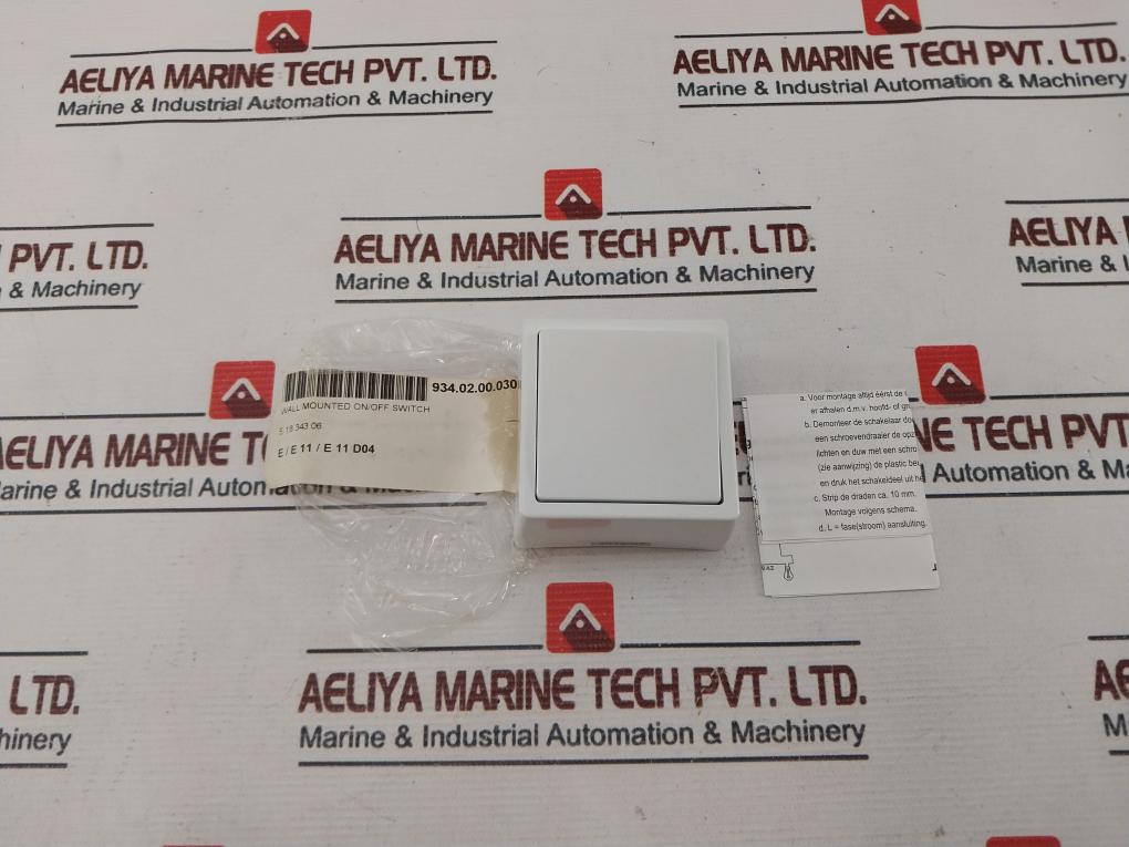 Lot of 7X EF400SW 2 Pole Wall Mounted Switch