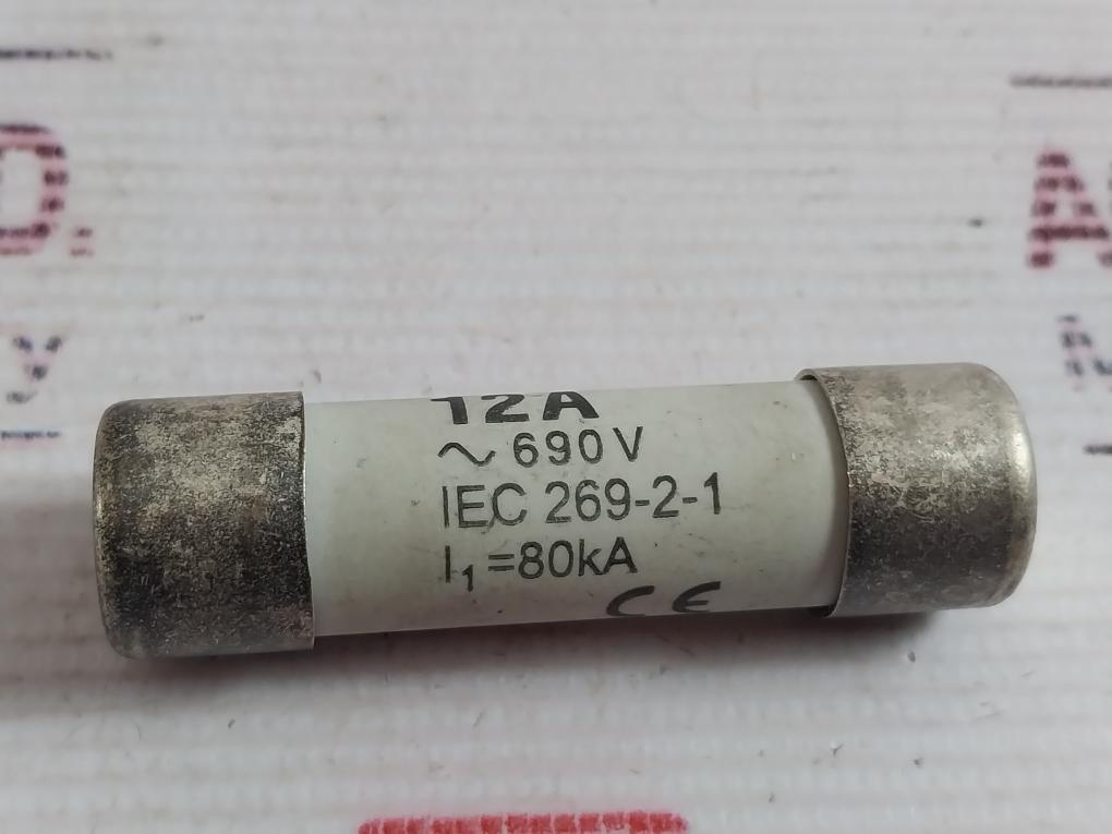 Lot of 7X ETI 002630008 Cylindrical Fuse-Link CH 14X51