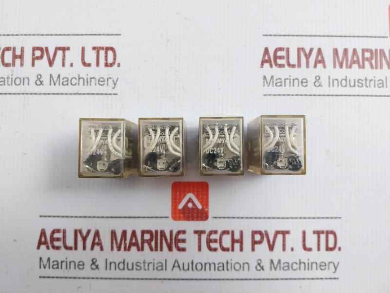 Lot Of 7X Goldstar Electromagnetic Power Relay Szr-my4-d1