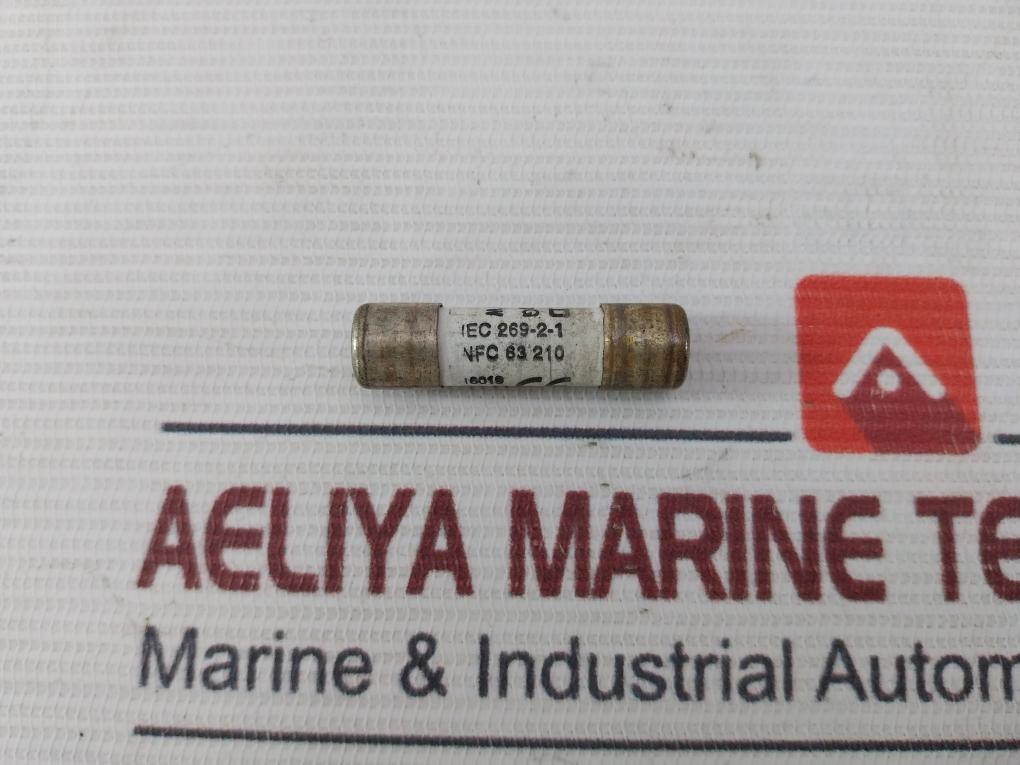 Lot of 7X Gould 4A Industrial Cylindrical Fuse 120 KA 8W