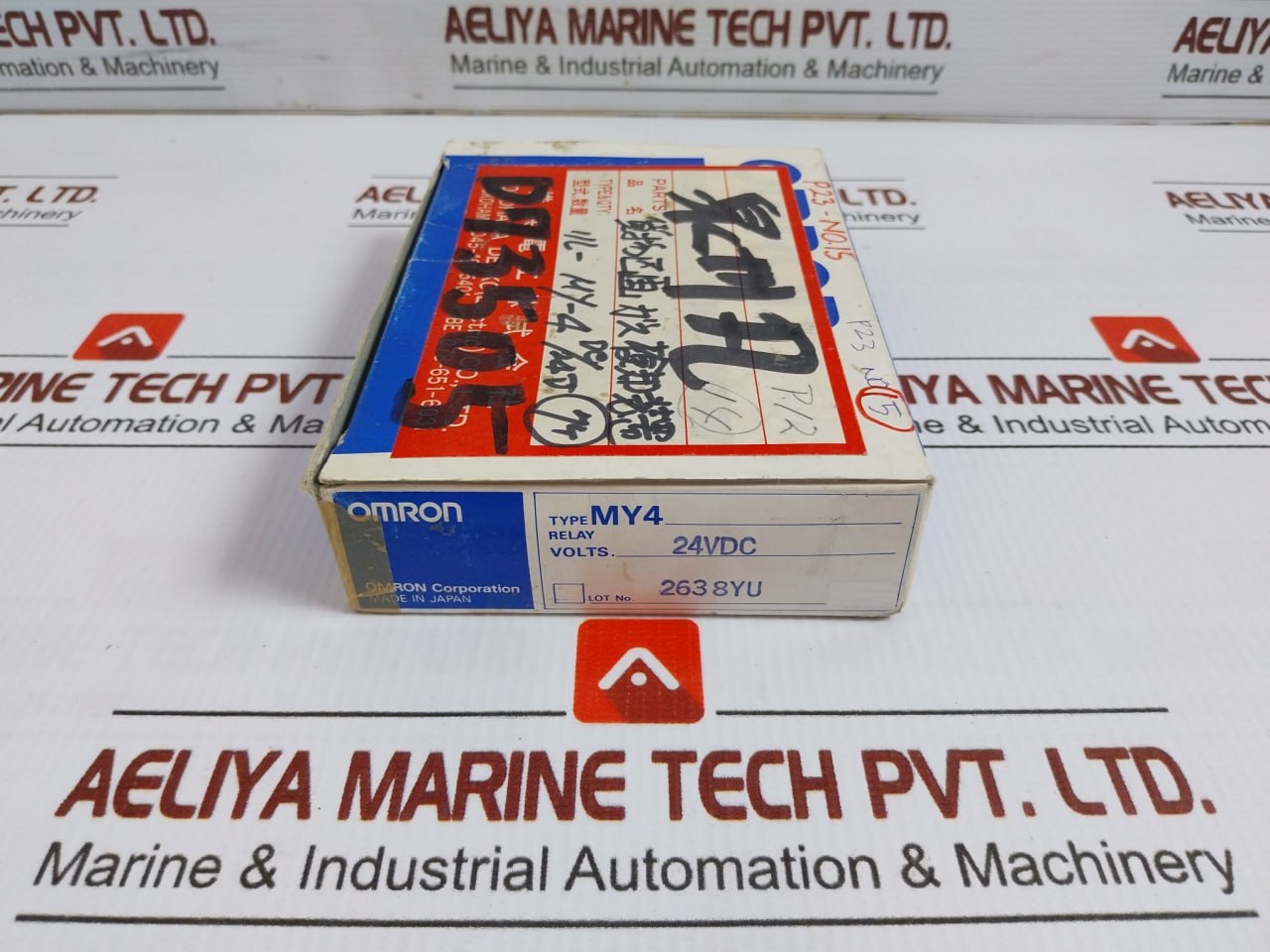 Lot Of 7X Omron Miniature Power Relay 24Vdc Part No My4