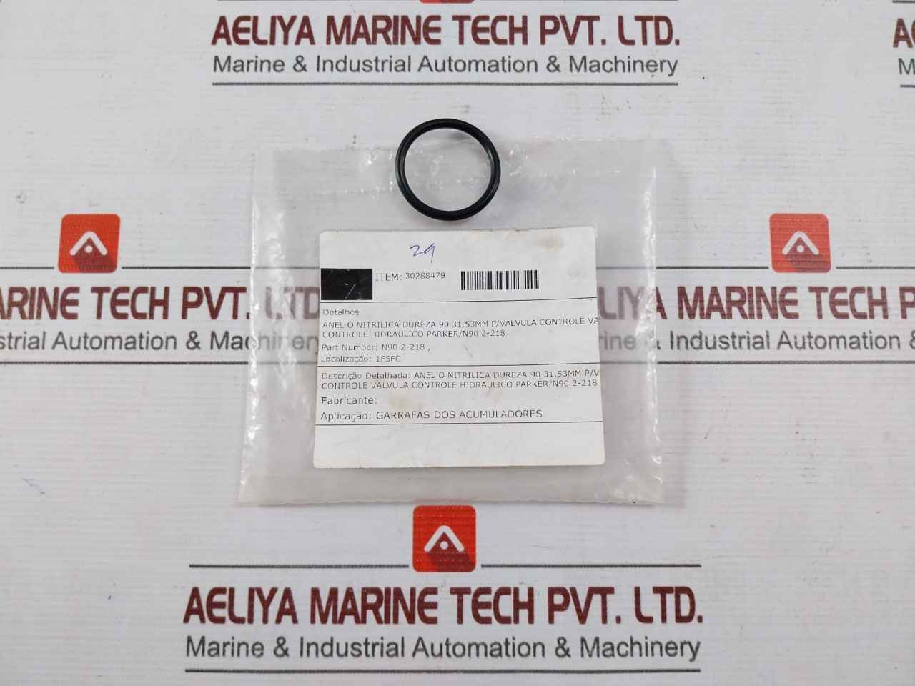 Lot Of 7X Parker N90 2-218 High-hardness O-ring For Hydraulic Control Valve