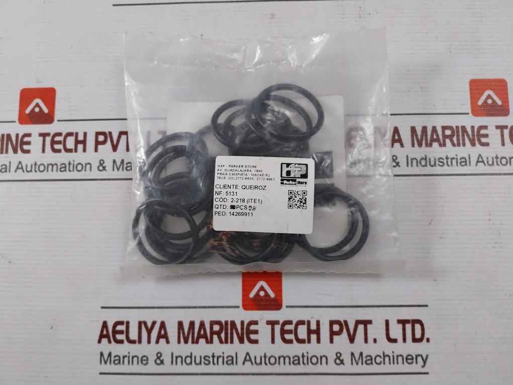 Lot Of 7X Parker N90 2-218 High-hardness O-ring For Hydraulic Control Valve