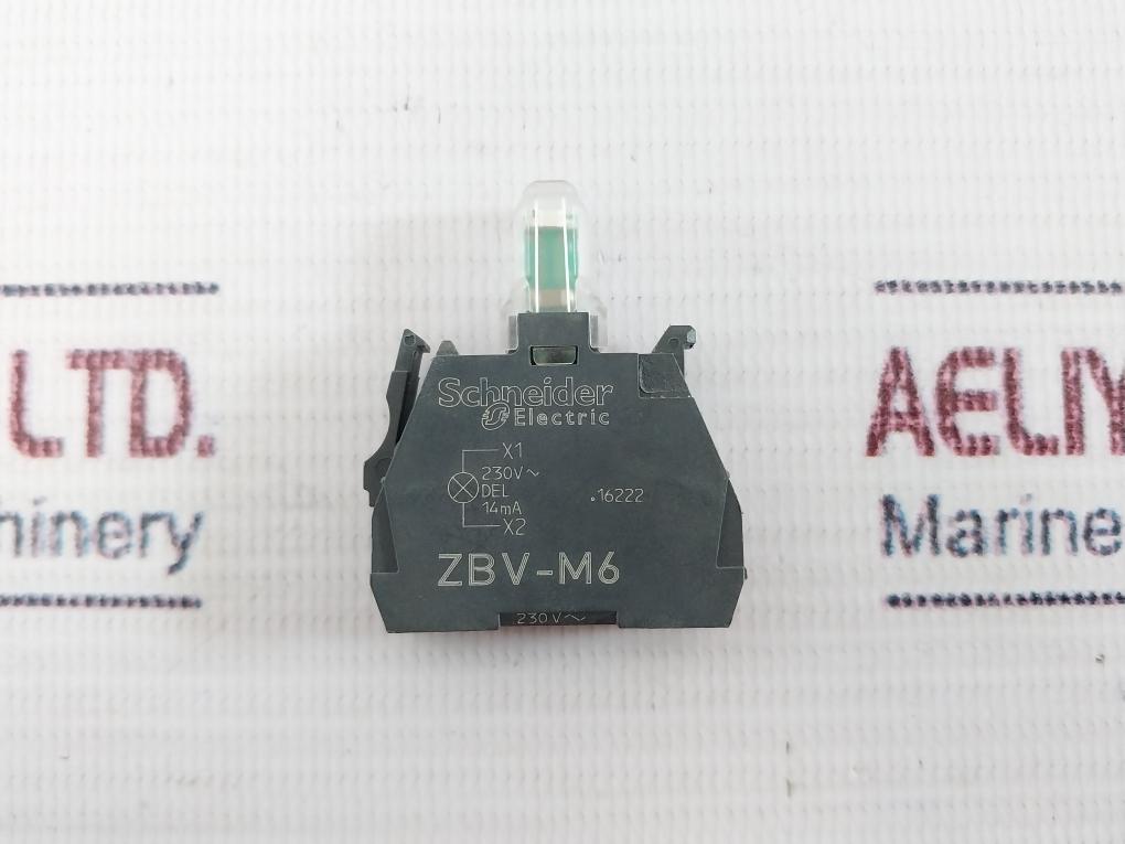 Lot of 7X Schneider Electric ZBV-M6 Harmony XB Light Block 230-240Vac