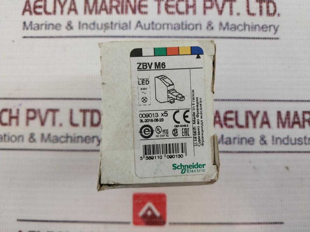 Lot of 7X Schneider Electric ZBV-M6 Harmony XB Light Block 230-240Vac