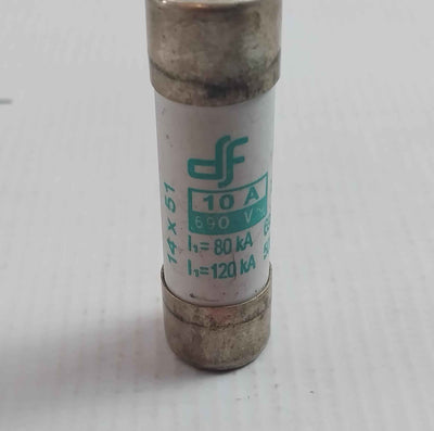 Lot Of 7x Df 441010 Brissonneau Cartridge Fuse 10a 690v~