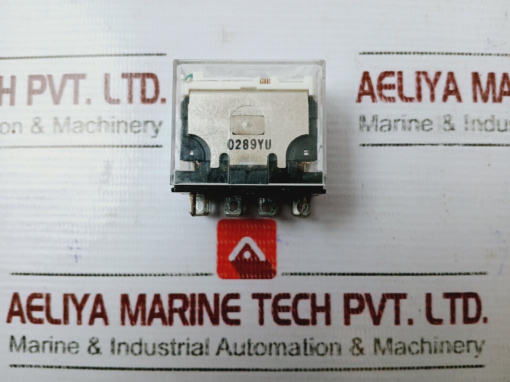 Lot of 7X Omron LY4N-D2 Relay 10A 110VAC/10A 240VAC, 24VDC 0289YU