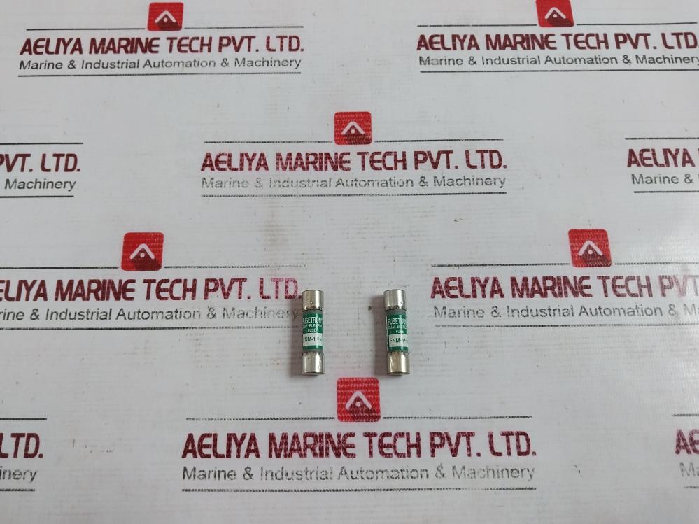 Lot of 8X Bussmann FNM-1 4/10 Time-delay Fuse 100A, 250V AC 10KA, 125V AC