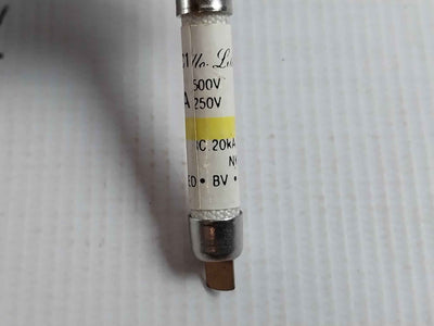 Lot Of 8x Cello-lite Nc1 1a Fuse 500v 250v