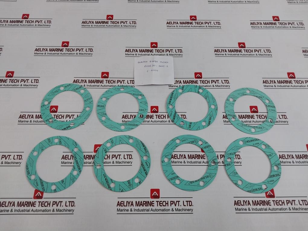 Lot of 8X KLINGERSIL C-4400 Damper Flange Gasket 600630-7401-1