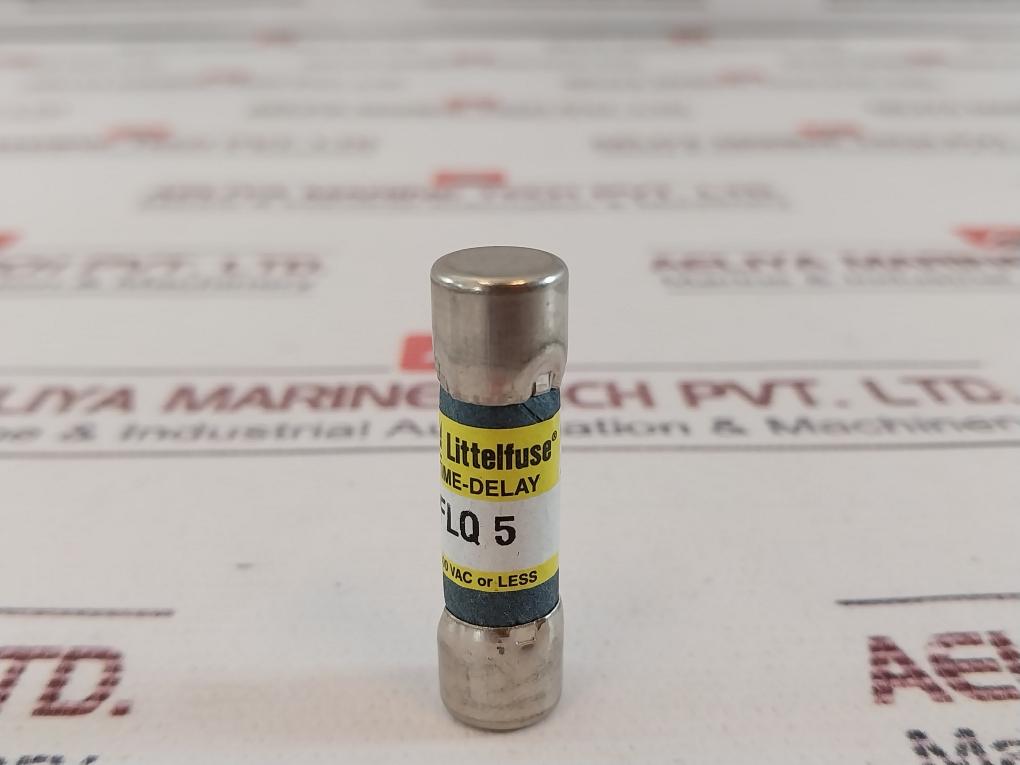Lot of 8X Littelfuse FLQ 5 Time-delay Fuse 500V