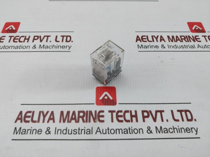 Lot Of 8X My4Z-d 24Vdc Auxiliary Relay Omron