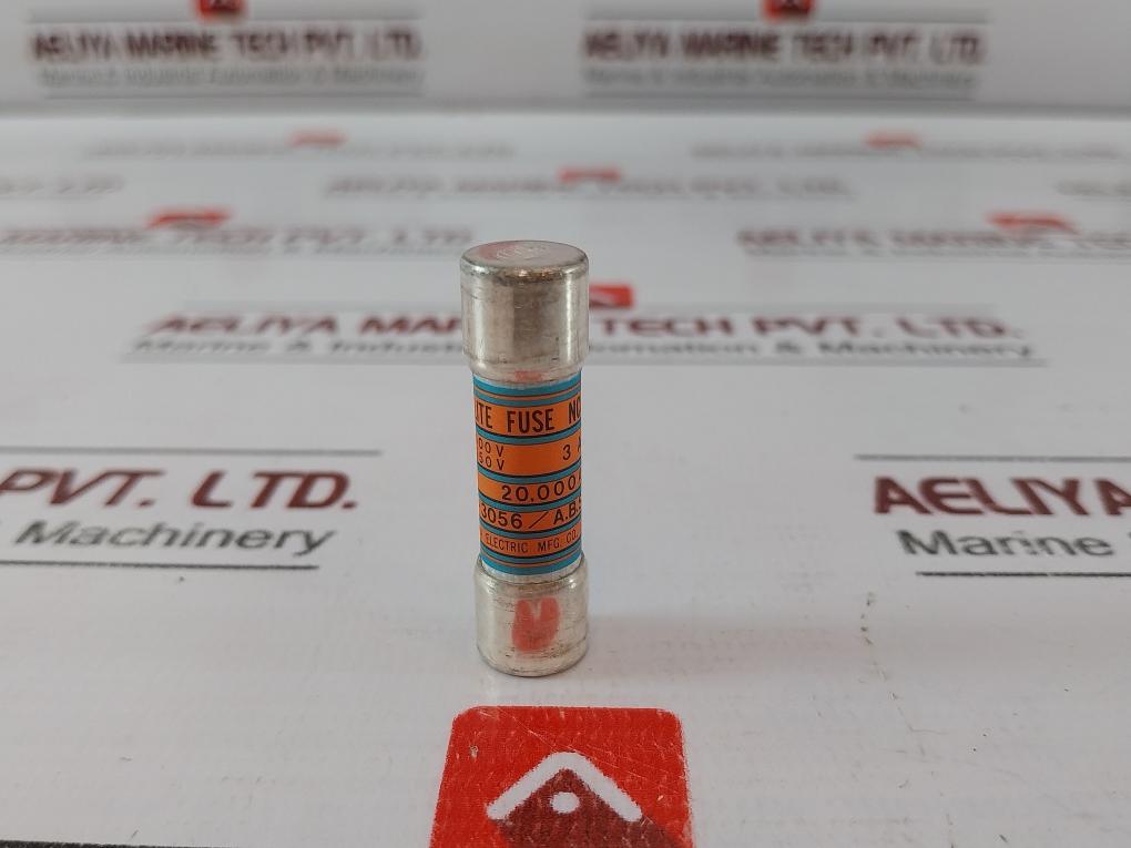 Lot of 8X Utsunomiya Electric NC0 Cello-Lite Fuse 500V 3A 082030290
