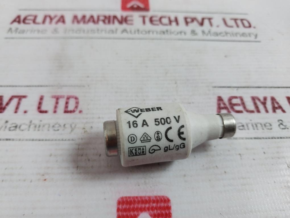 Lot Of 8X Weber Bottle Fuse 16A 500V GL/GG