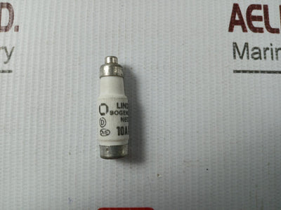 Lot of 9X Lindner 10A GL Fuse-Neozed 380/250-