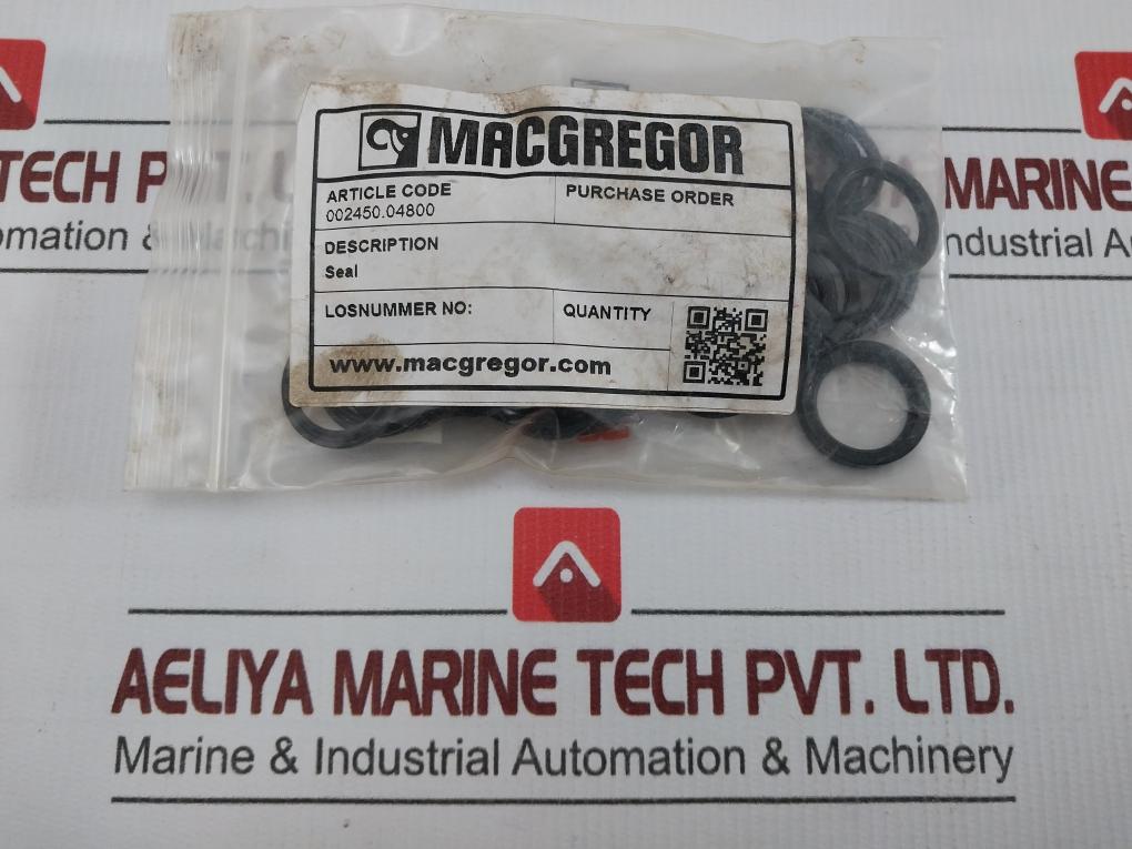 Lot Of 9X Macgregor Seal 002450.04800