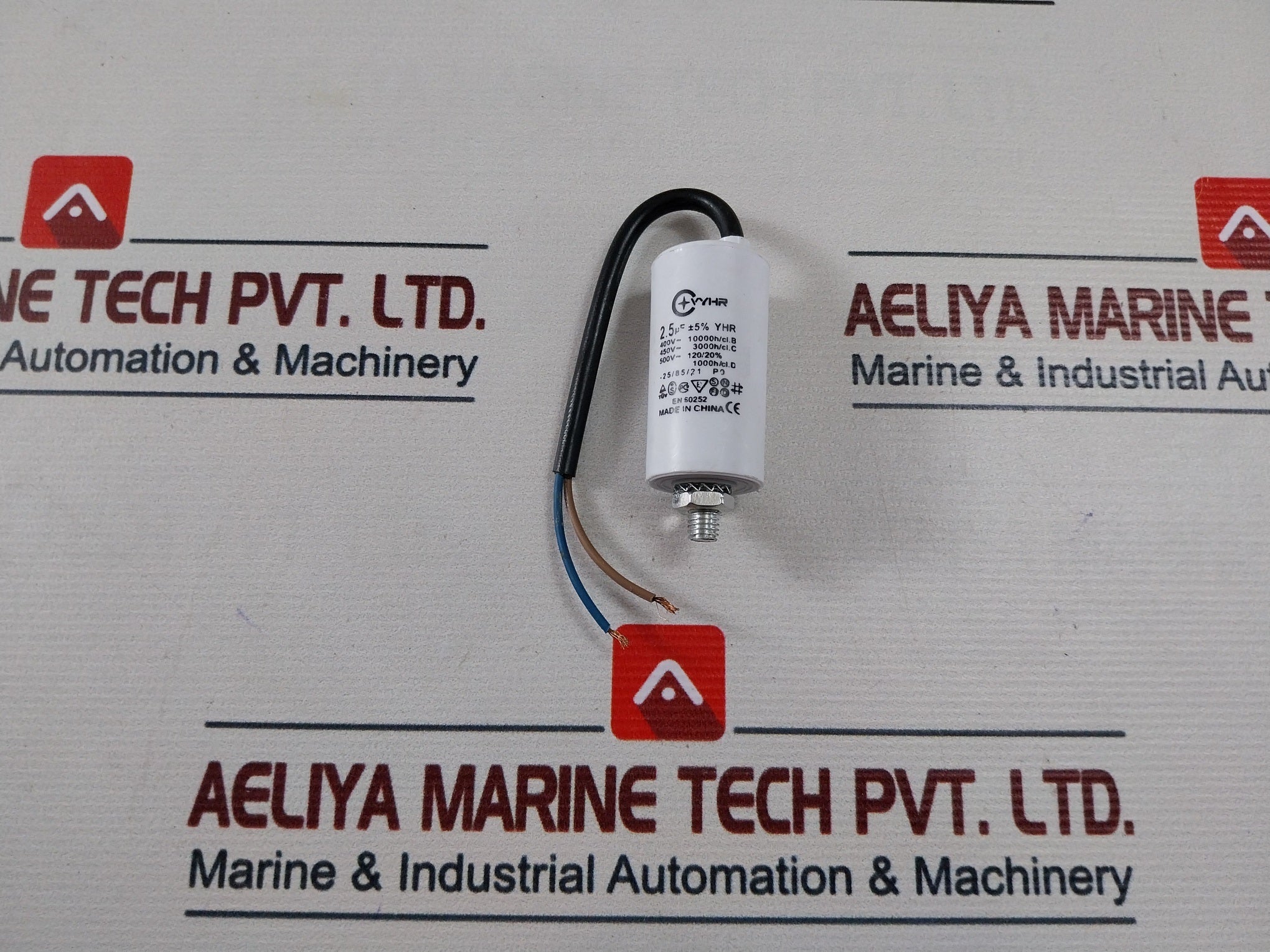 Lot of 9X VYHR 2.5µF ±5% YHR Motor Capacitor 500V