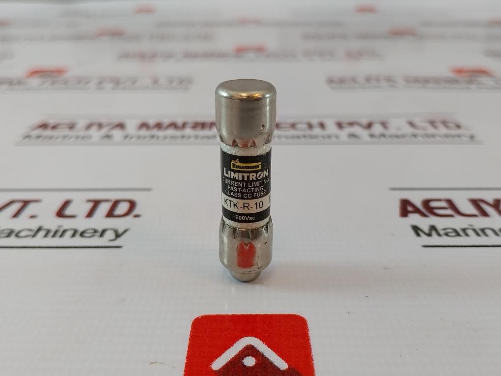 Lot of 9X Bussmann KTK-R-10 Limitron Current Limiting Fuse Class CC