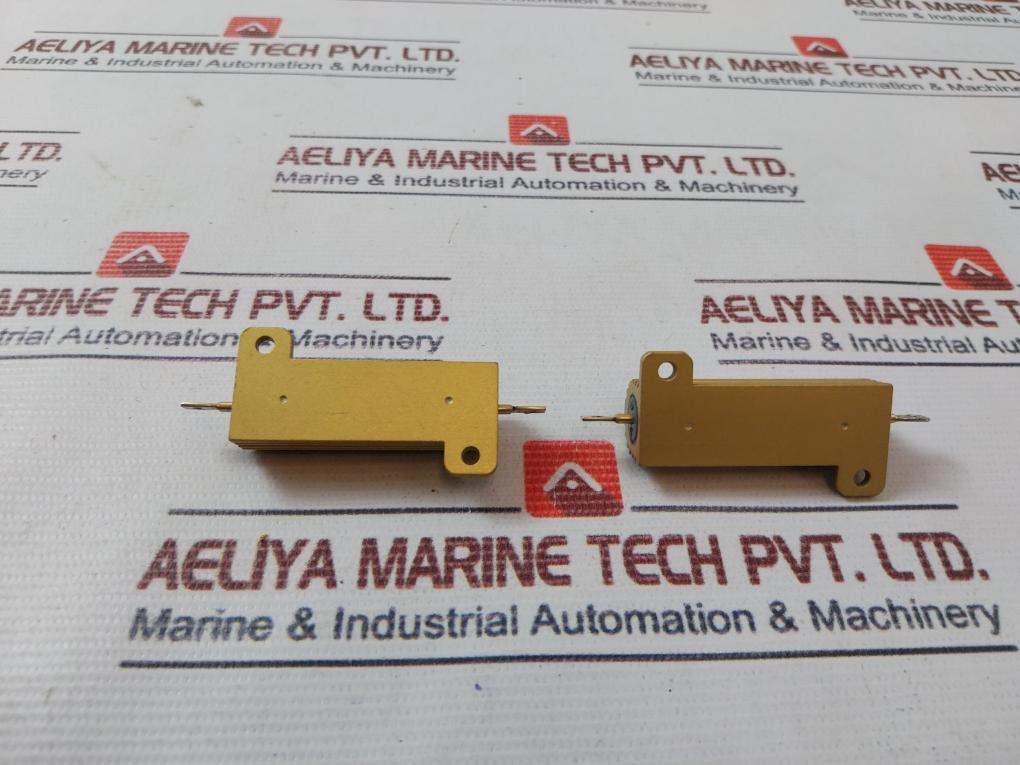 Lot of 2X DALE NH-50 Resistor 50W 25 OHM 1%