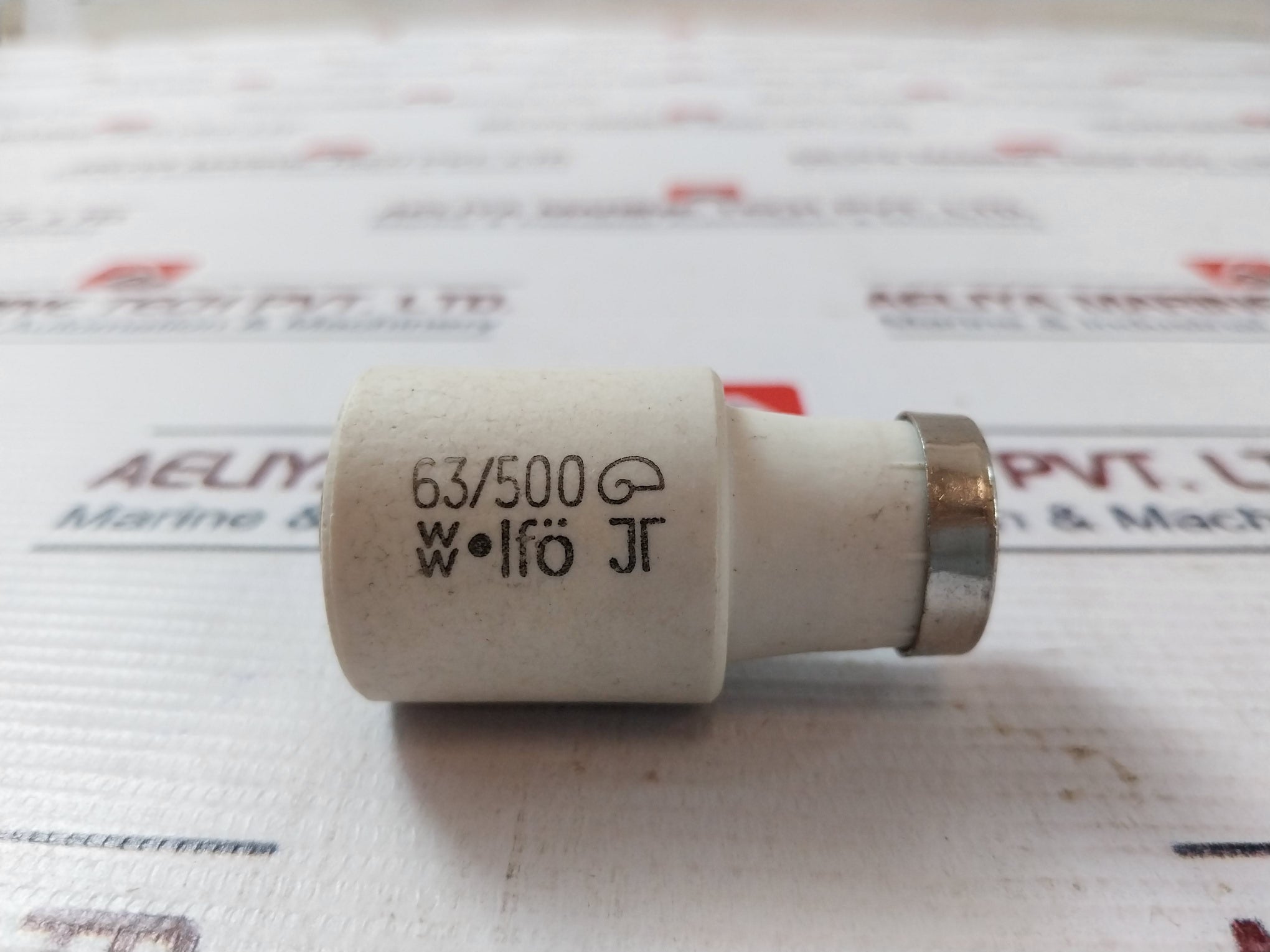 Lot Of 10X Ifo Electric 63/500 Ceramic Bottle Fuse