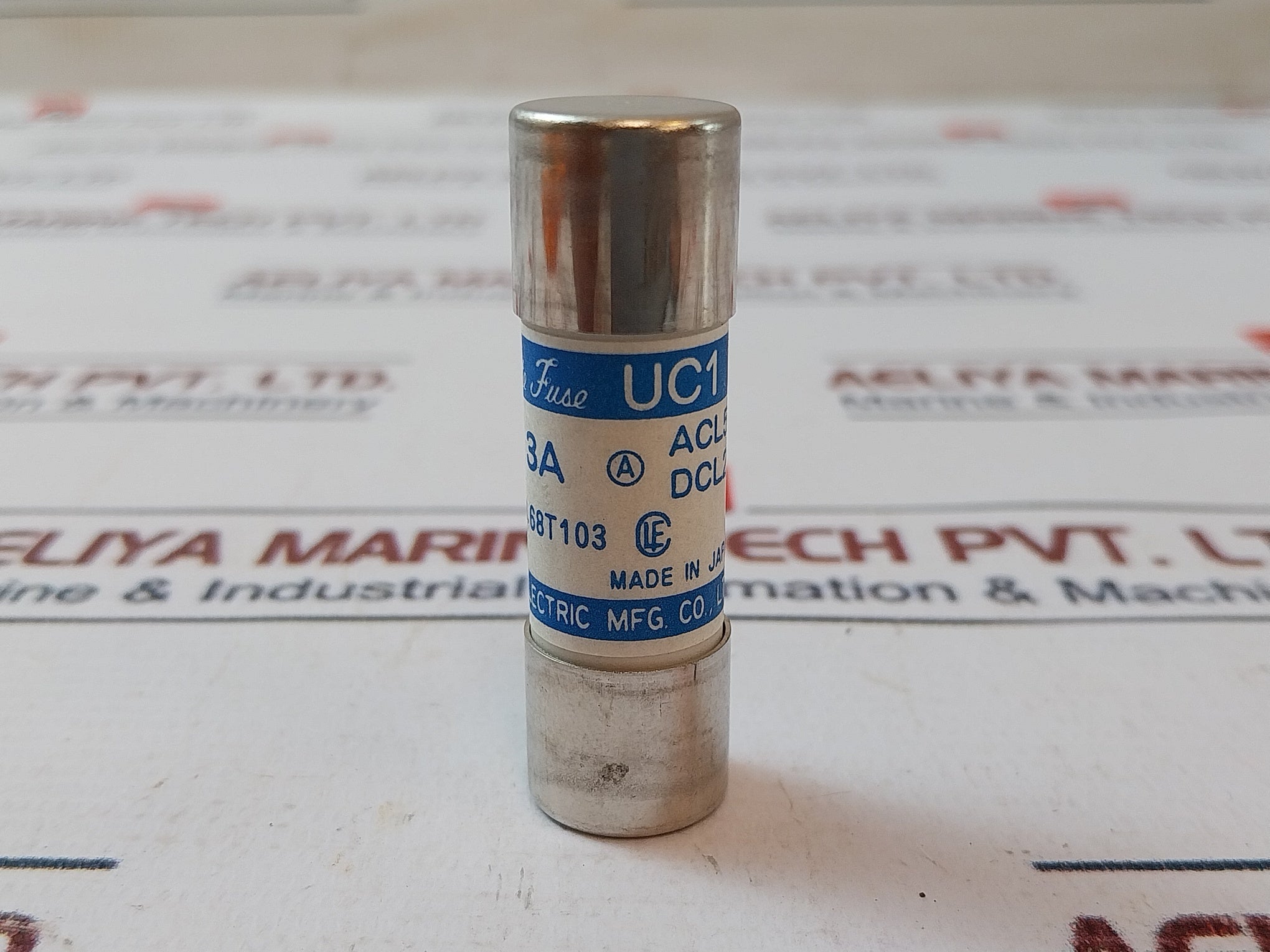 Lot of 10X UTSUNOMIYA ELECTRIC UC1 Cello-Lite Fuse 3 AMP AC500V