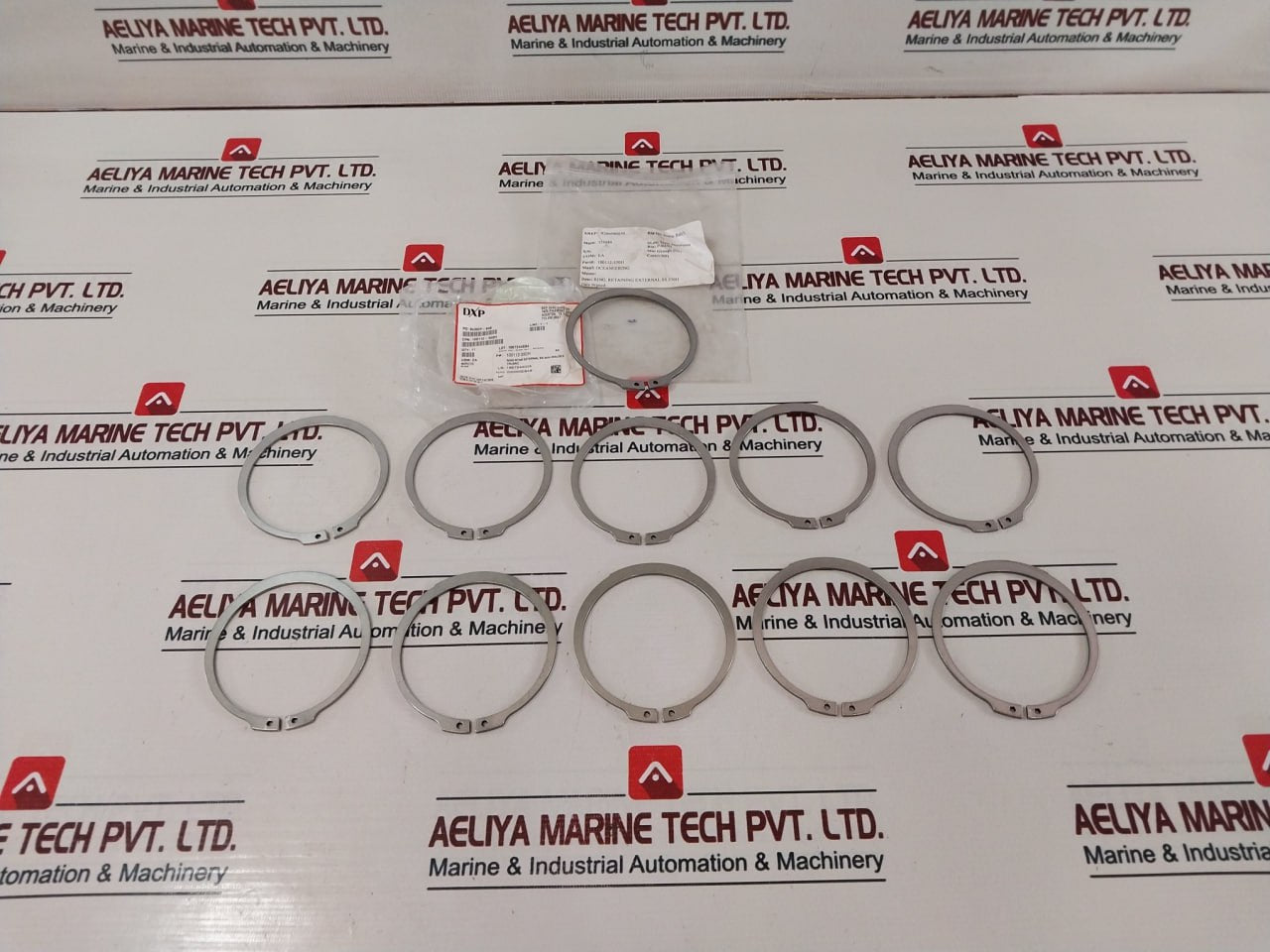 Lot of 11X Oceaneering 100112-350H Retaining Ring
