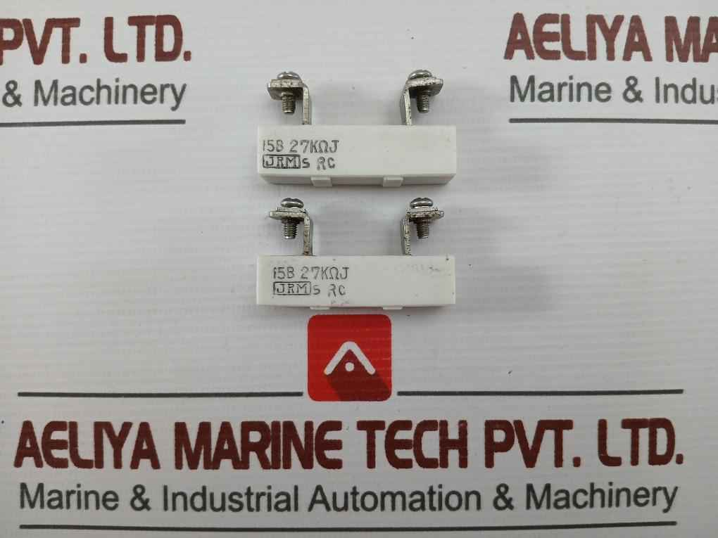 Lot Of 2X Jrm 15B 27K Ω J Resistor Used