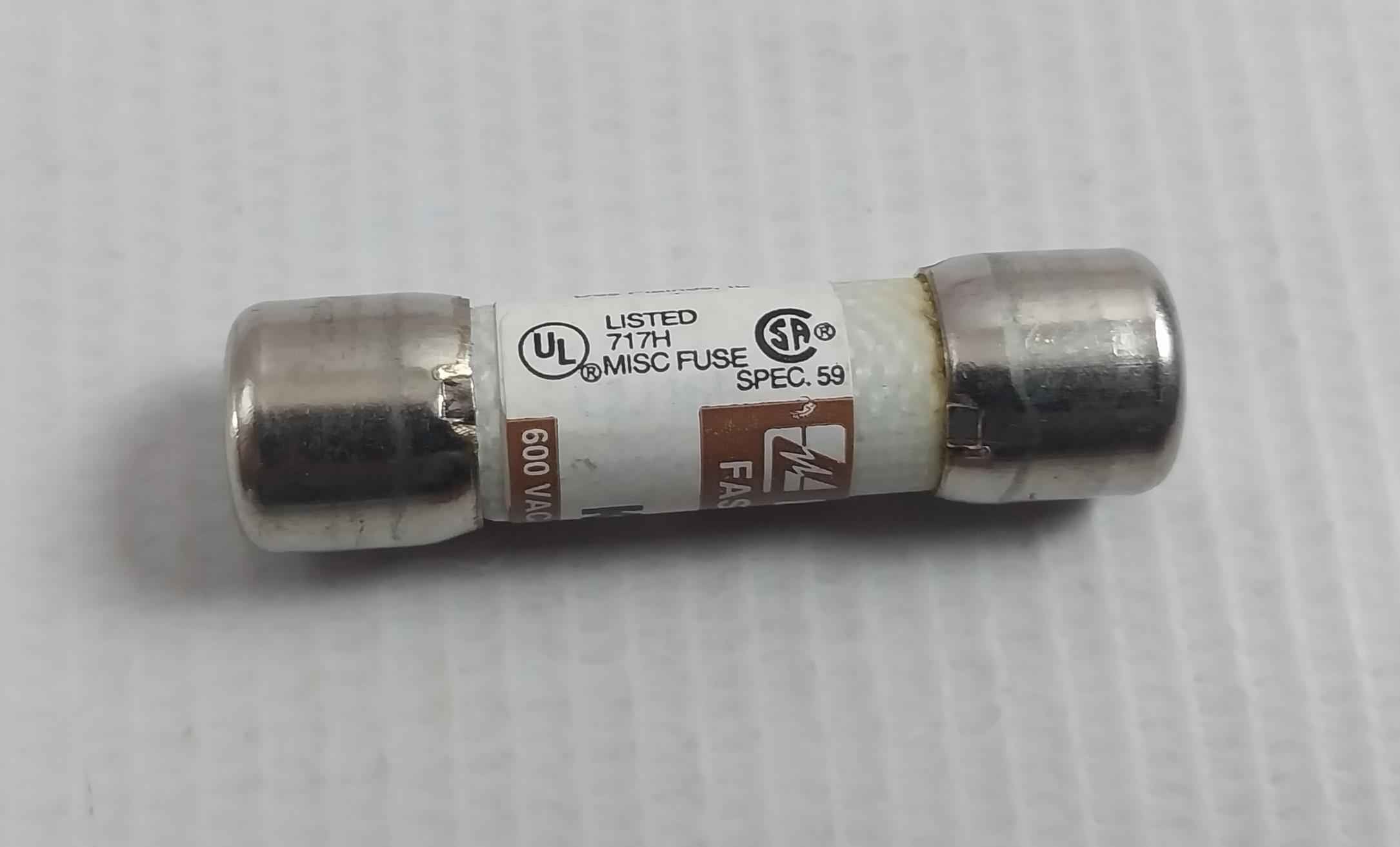 Lot of 10x Littelfuse Klk 15 Fast-acting Fuse 600 Vac/500 Vdc 100,000a