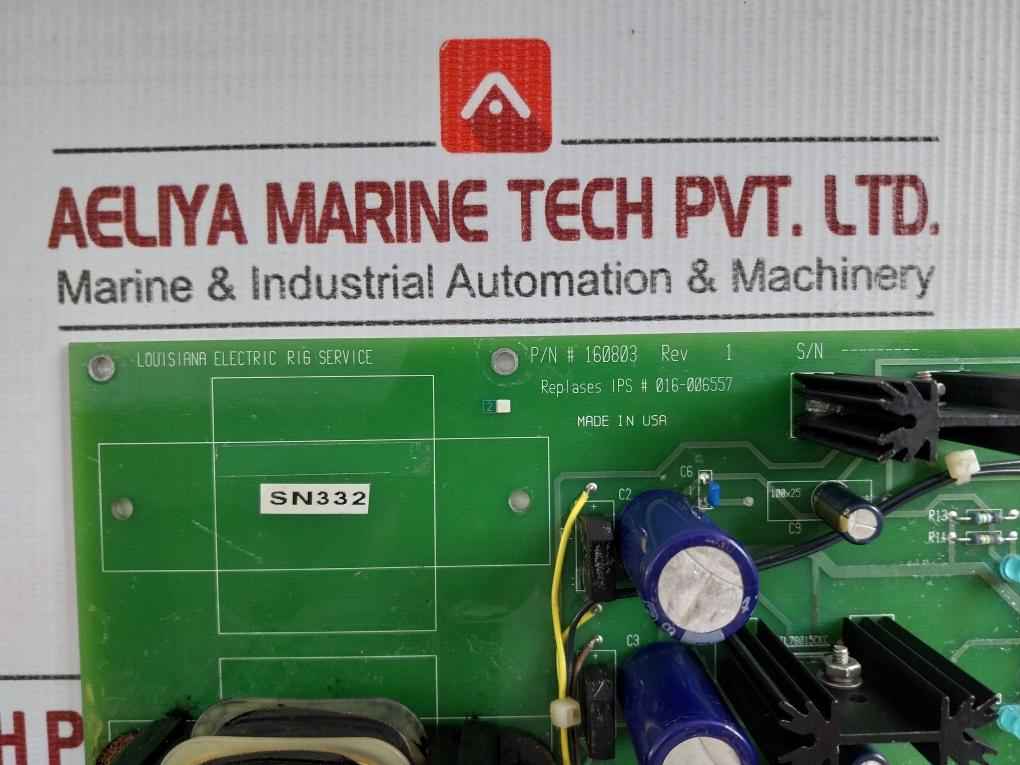Louisiana Electric Rig Service Power Supply Pcb Module Rev 1 160803