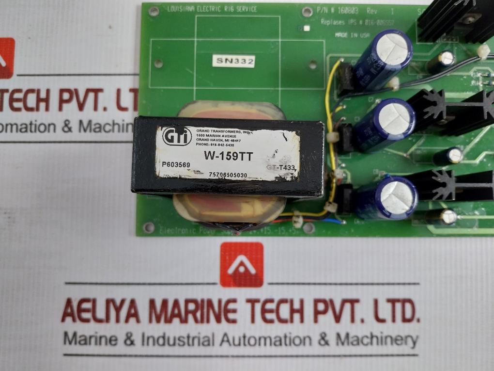 Louisiana Electric Rig Service Power Supply Pcb Module Rev 1 160803