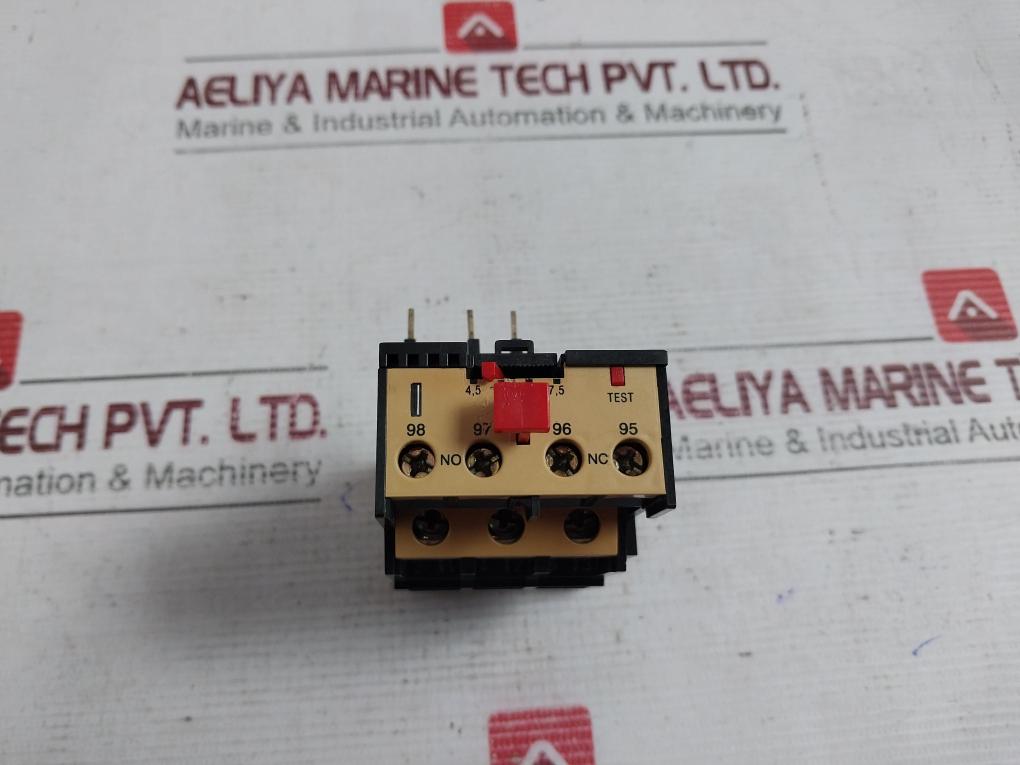 Lovato Rf9.75 Thermal Overload Relay 10 Awg 4.5-7.5A Max.400V