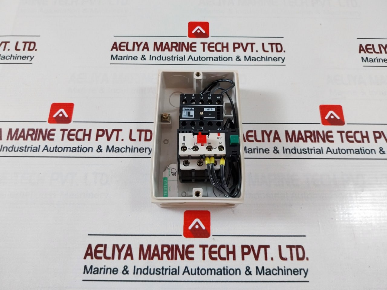 Lovato Dol4 415 Motor Starter Switch Start Mc 9, Rf9.10 Ip54 30A 16A 660V Ac