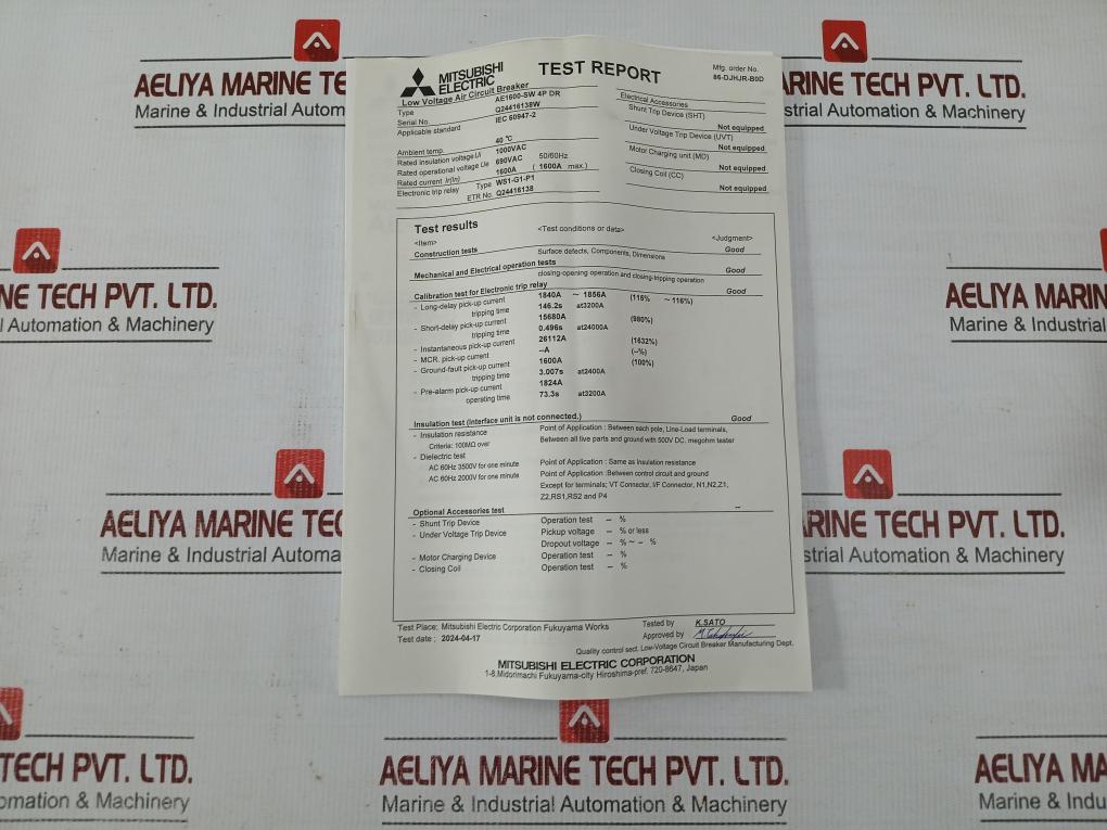 Low-Voltage-Air-Circuit-Breaker-By-Mitsubishi-Ae-Sw-690-Vac-50-60hz-Ae1600-Sw-24